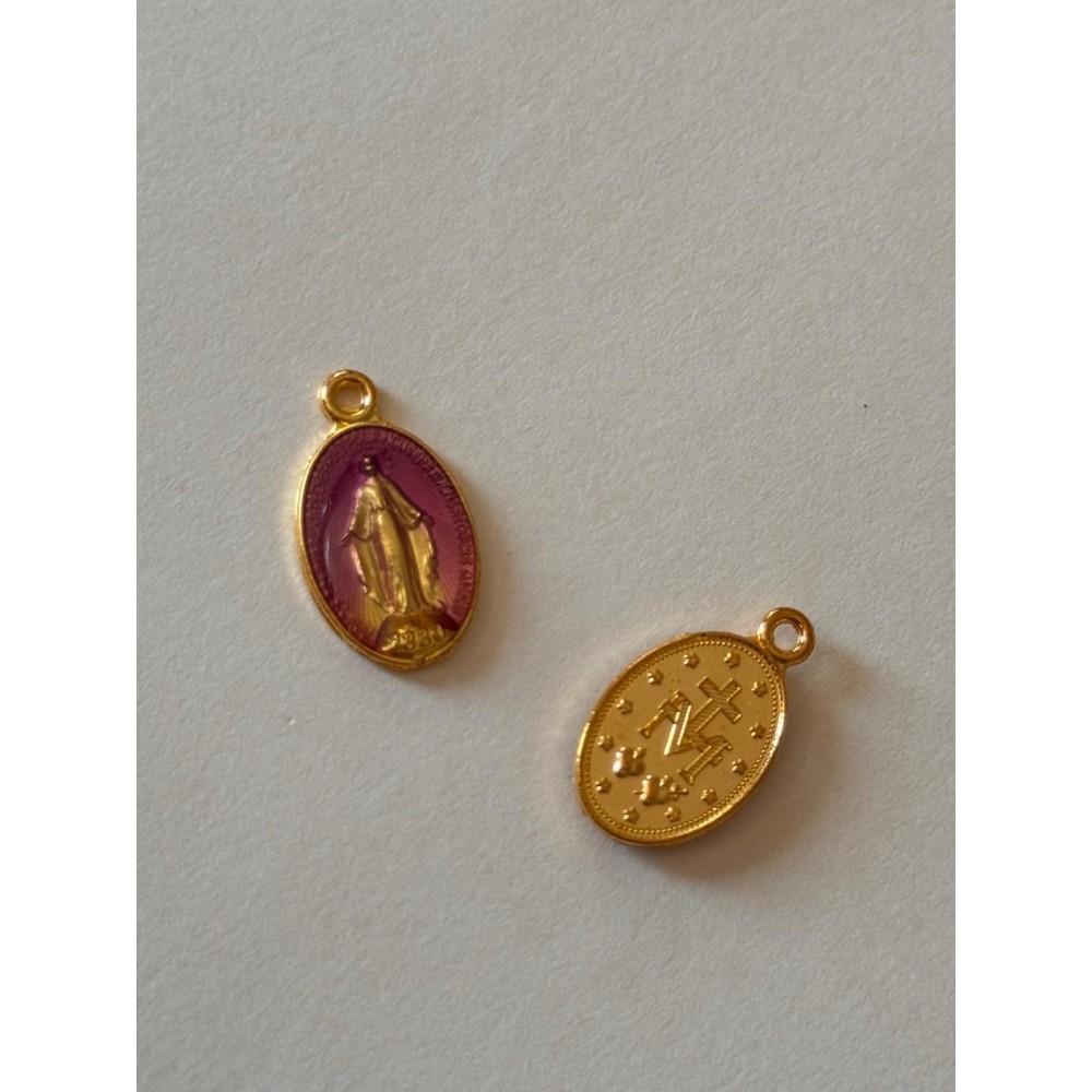 Medalla La Milagrosa de Colores – Sin Cadena, Protección y Bendición