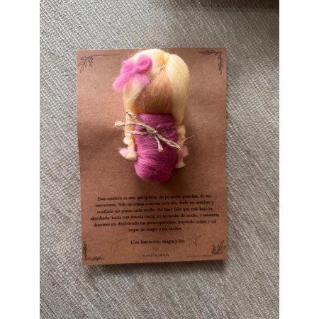 Muñeca Quitapenas Artesana