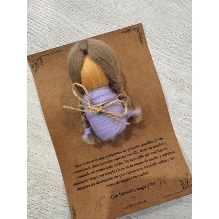 Muñeca Quitapenas Artesana