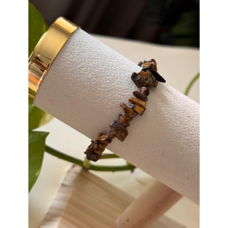 Pulsera tipo Chip de Ojo de Tigre